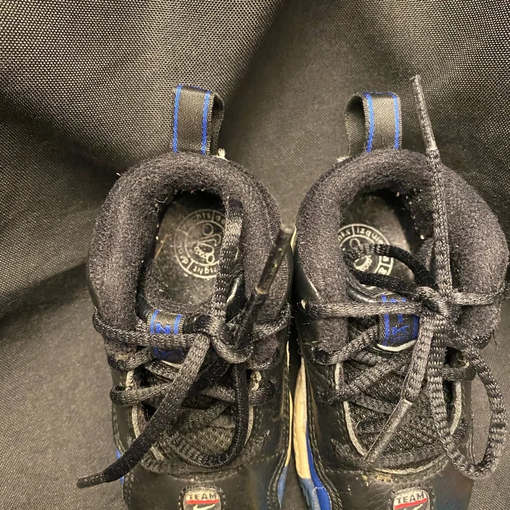 Nike Baby Shoes-Size:4.5 C,‎ Black/Blue/White